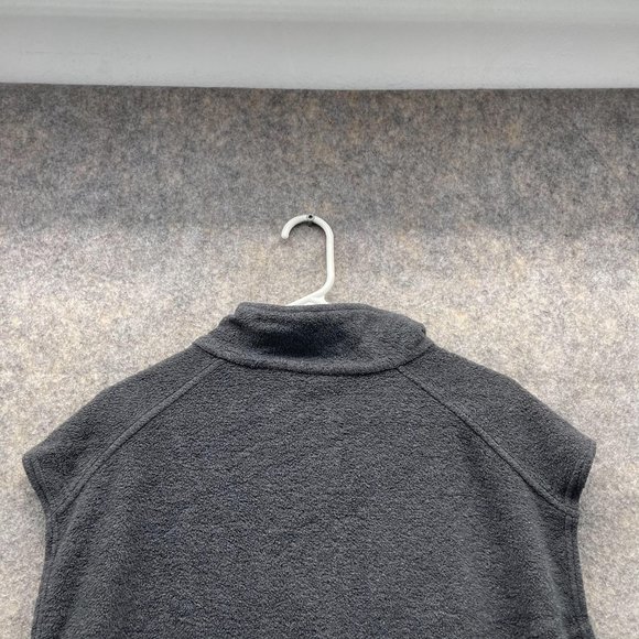 Columbia Vest Men's XXL Adult Gray PFG Outdoor Fleece Sleeveless Full Zip Logo - Picture 10 of 11